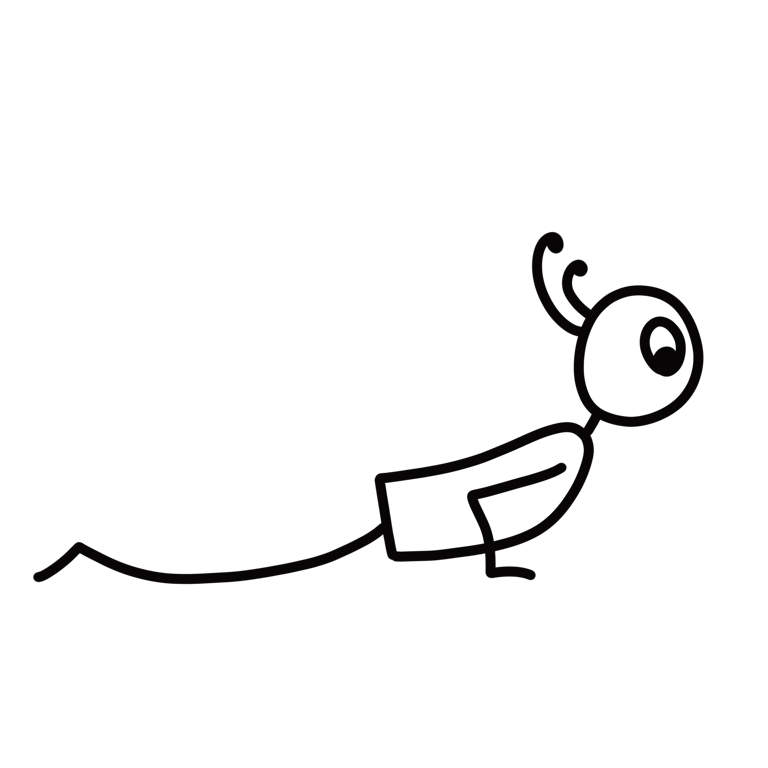 Stick figure of Cobra