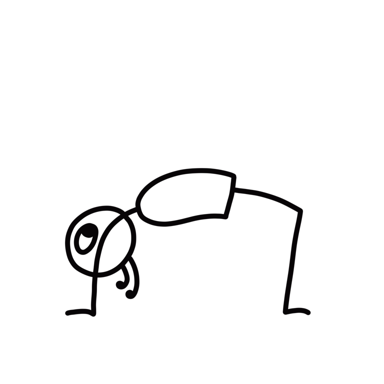 Stick figure of Wheel
