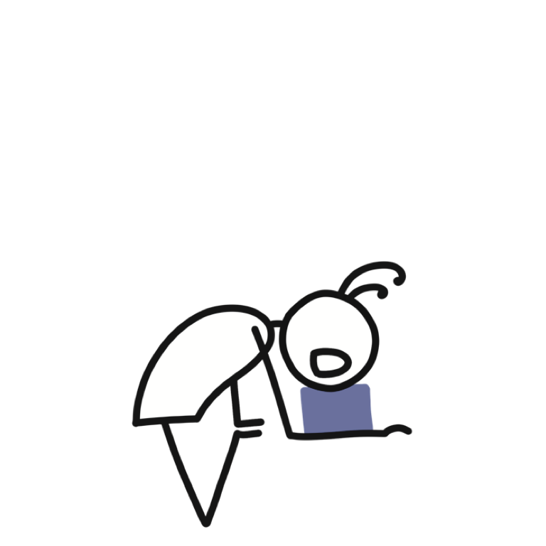 Illustration of Butterfly (Yin Pose), part of this yoga sequence