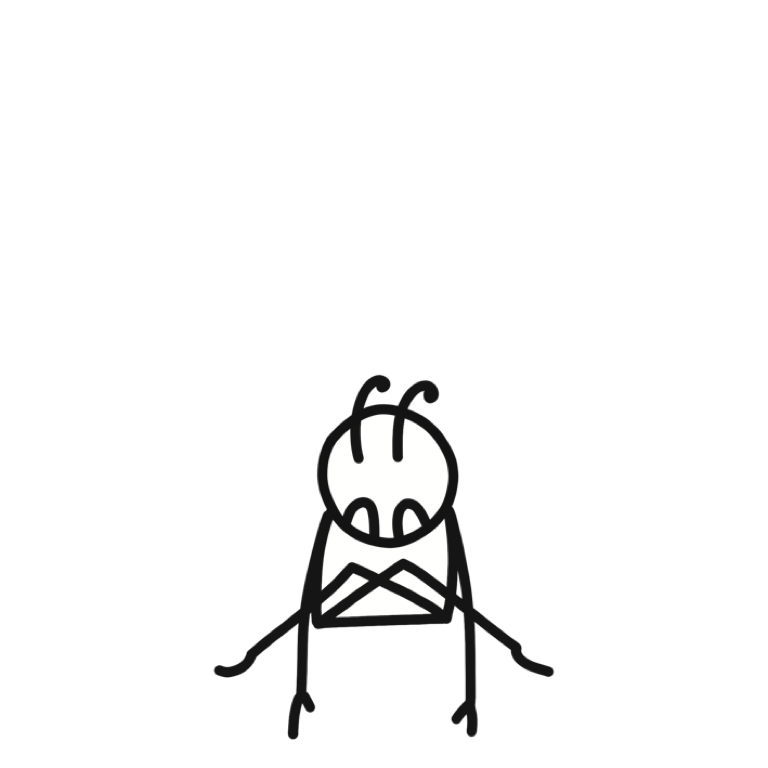 Illustration of Shoelace (Yin Pose), part of this yoga sequence